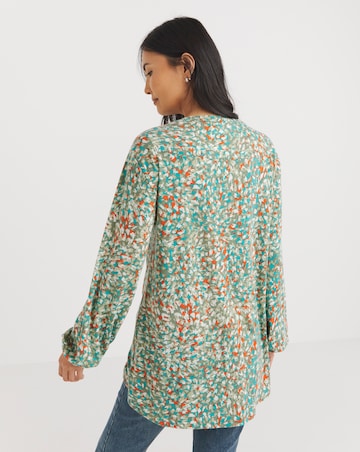 Julipa Printed Jersey Blouse