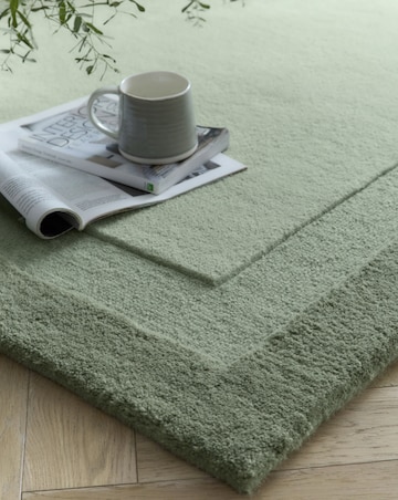 Stacked Border Rug