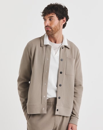 Folio Twill Popper Shacket