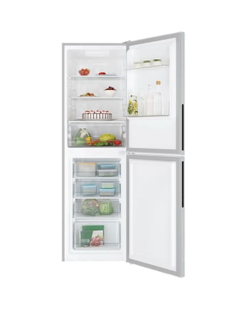 Candy CCT3L517ESK-1 176cm High 50/50 Fridge Freezer Silver + Install