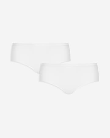 Playtex 2Pack Cotton Midi Knickers White