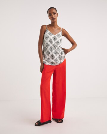 Mono Print Strappy Cami