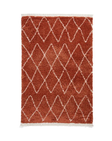 Think Rugs Boho Fringe Rug