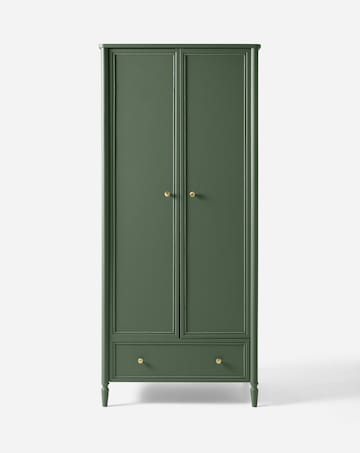 Darcy Bobbin Trim Double Wardrobe