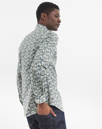 Ben Sherman Floral Print Long Sleeve Shirt