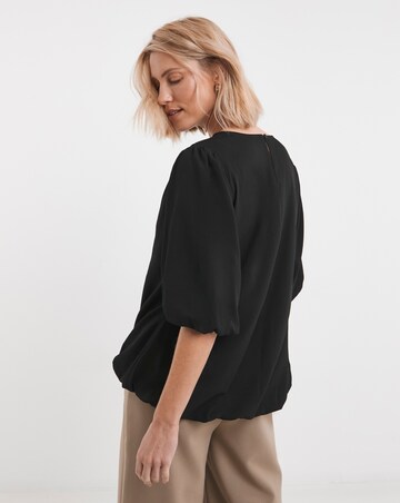Short Puff Sleeve Top
