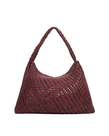 Dune Deliberate XL Woven Shoulder Bag