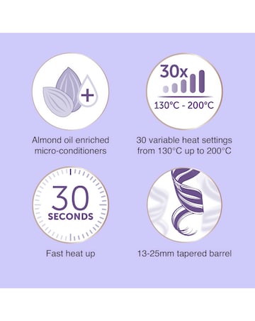 Remington Almond Allure Curling Wand