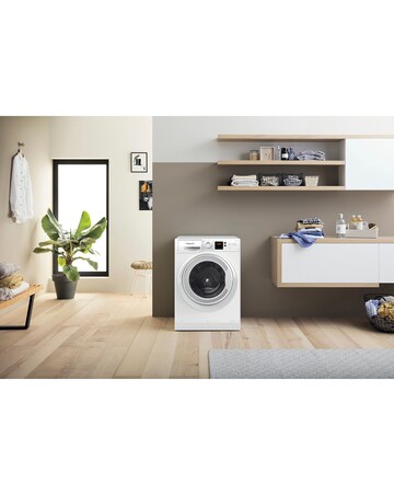Hotpoint NSWM 864CWUKN, 8kg, 1600rpm Washing Machine - White