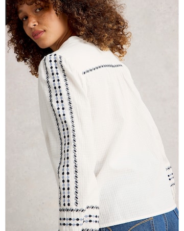 White Stuff Naomi Embroidered Shirt