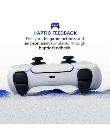 PlayStation 5 Digital & White Dualsense Controller Bundle