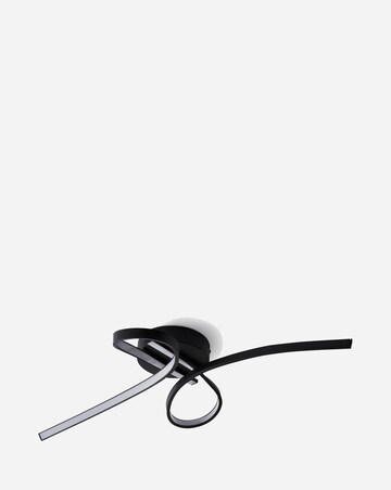 LED Flush Ceiling Light Black