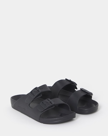 Jack & Jones Croxton Two Strap Sandal - Black