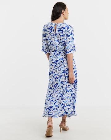 Angel Sleeve Tea Dress