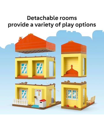 LEGO Bluey: Bluey's Family House Playset, Home-Building Kit and Toys 11203
