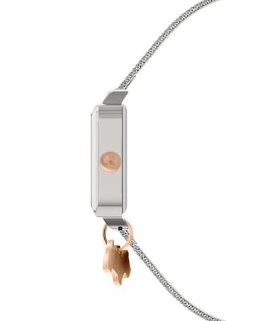 Radley Ladies Polished Silver Square Watch