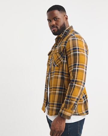 Twill Check Overshirt