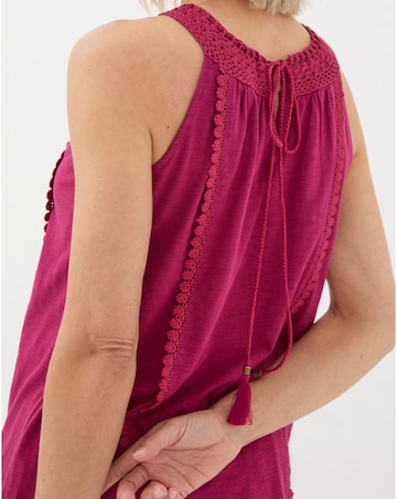 FatFace Nancy Crochet Vest