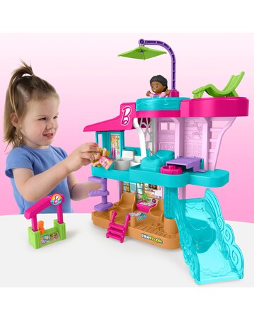 Fisher-Price Little People Barbie Beach House Toddler Playset