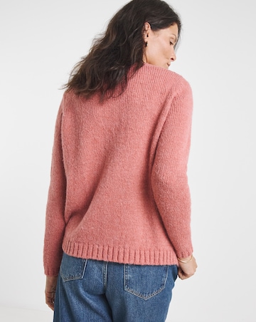 Rose 3D Floral Cardigan