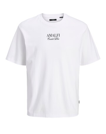 Jack & Jones Premium Amalfi Back Graphic T-Shirt - White