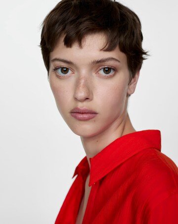 Mango Celestia Stripe Shirt