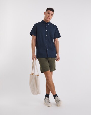 Short Sleeve Linen Shirt