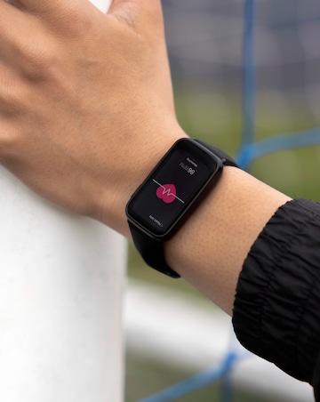 Sekonda Track Smart Watch - Black Plastic Case & Silicone Strap