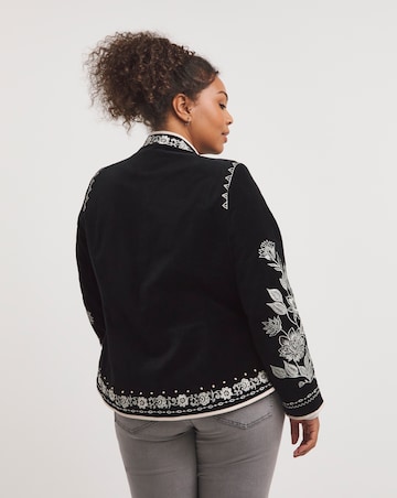 Joe Browns Black Extraordinary Embrodiered Boutique Jacket