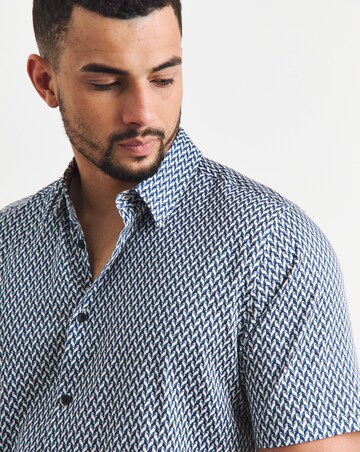 Ted Baker Lacesho Geo Print Shirt