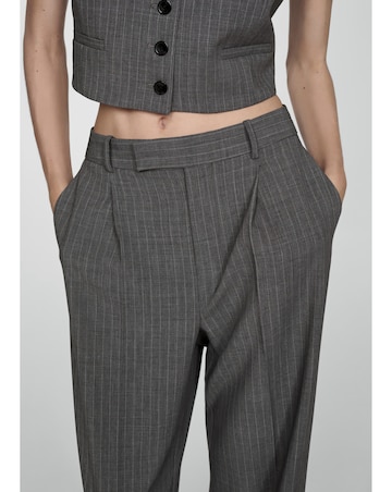 Mango Bowery Straight Leg Trousers