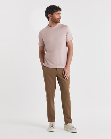 Folio Premium 100% Supima Mercerised T-Shirt- Pastel Pink