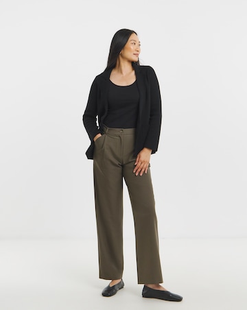 Black Knitted Blazer