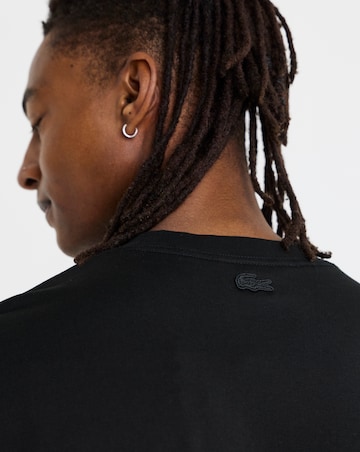 Lacoste Short Sleeve Logo T-Shirt - Black