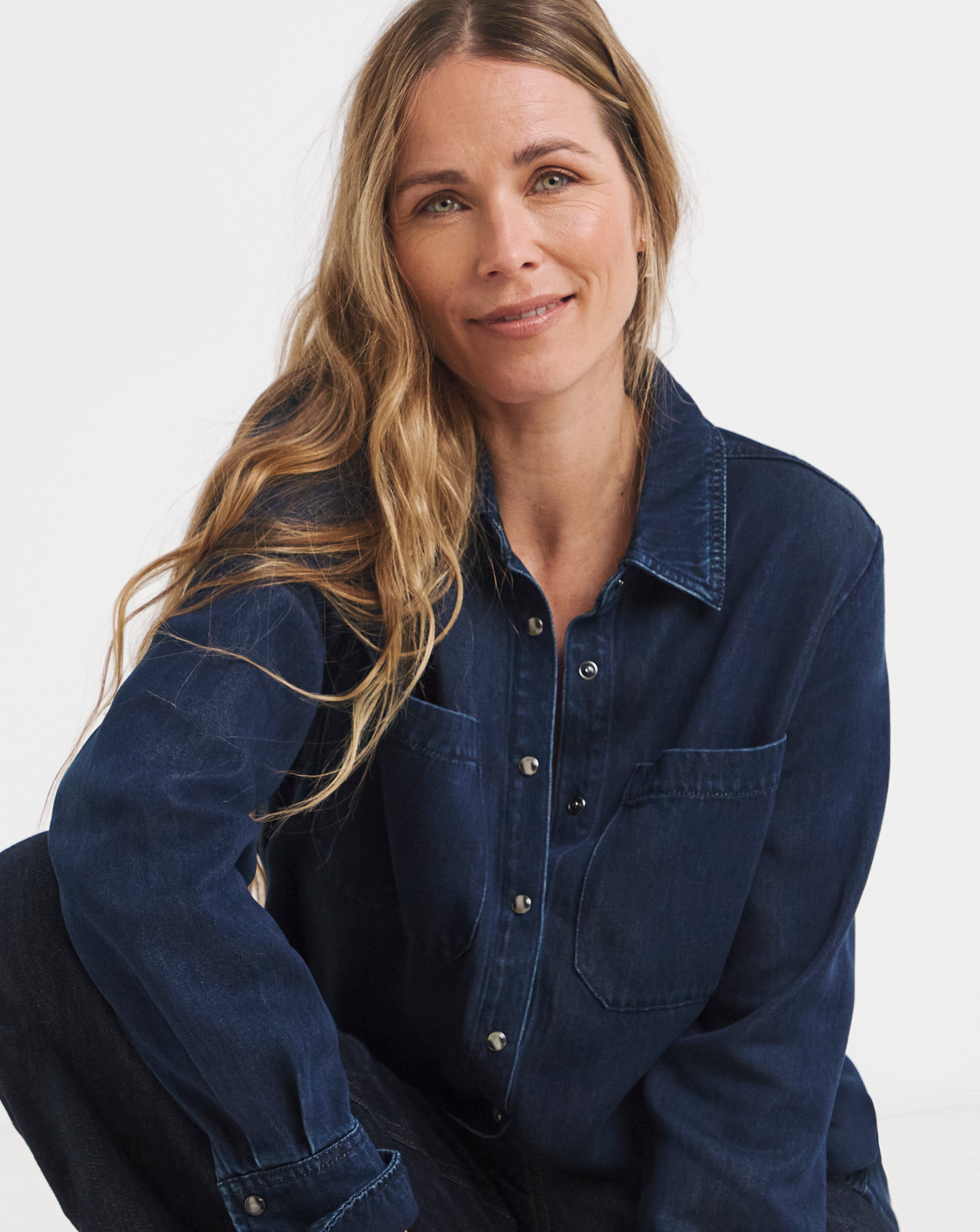 Anthologgy Denim Western Shirt | JD Williams