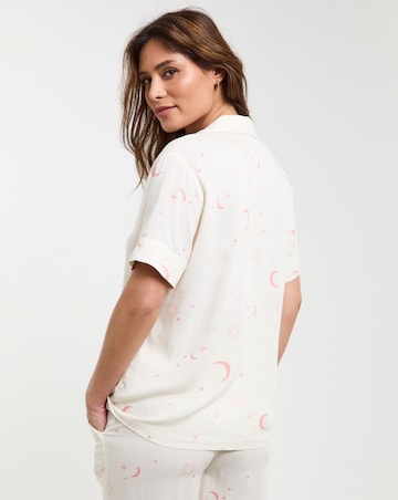 Celestial Linen Blend Pyjama Set