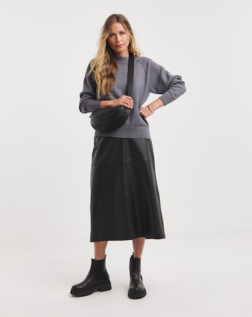 Anthology High Neck Raglan Sleeve Jumper