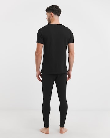 2 Pack Black SS Thermal Tshirts