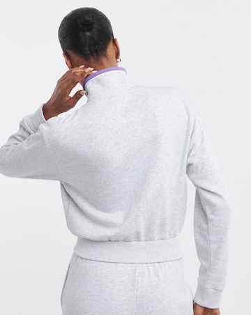 adidas Colourblock 1/4 Zip Sweatshirt