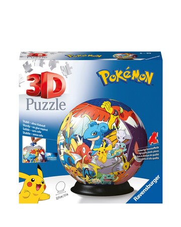Ravensburger Pokemon 3D Puzzle Ball, 72pc