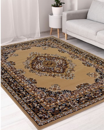 Traditional Medallion Woven Rug