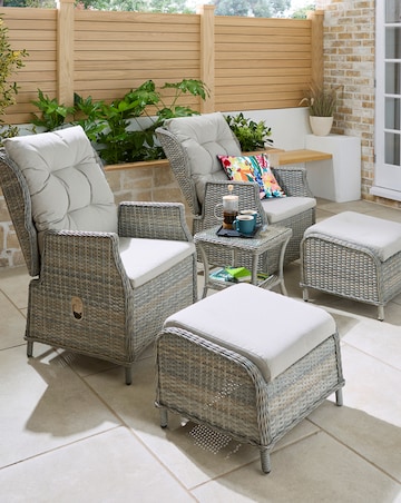 Ravello Reclining Bistro Lounge Set