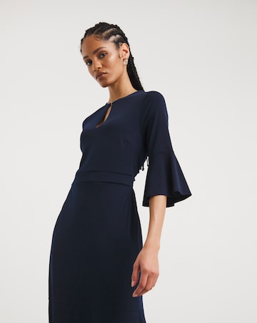 Joanna Hope Navy Luxe Jersey Midi Dress