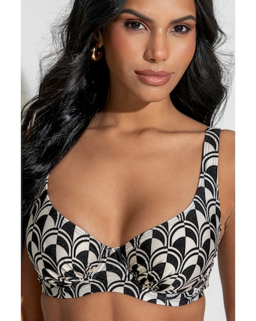 Pour Moi Casablanca Wired Non padded Bikini Top Mono