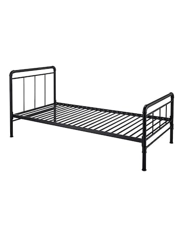 Bowen Metal Bed Frame with 3 Layer Memory Foam Hybrid Mattress