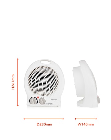 Warmlite Upright Fan Heater