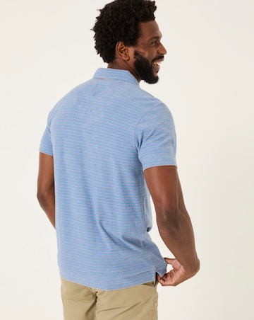 Fatface Indigo Perranporth Polo - Indigo Blue