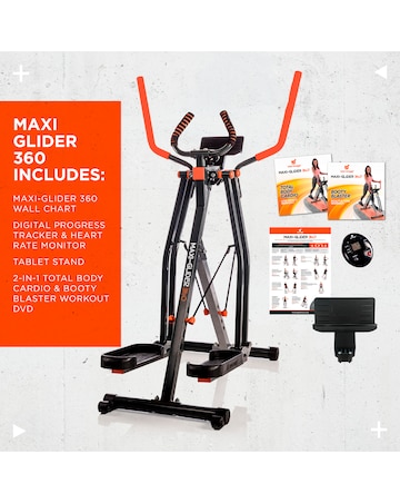 New Image 'Maxi Glider 360' 10-in-1 Cross Trainer