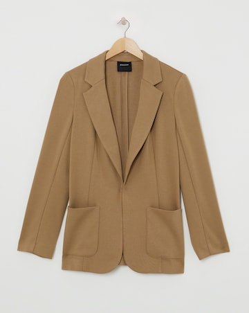 Unlined Throw On Blazer