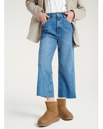 FitFlop Gen FF Mini Suede Shearling Warm Boots Standard Fit